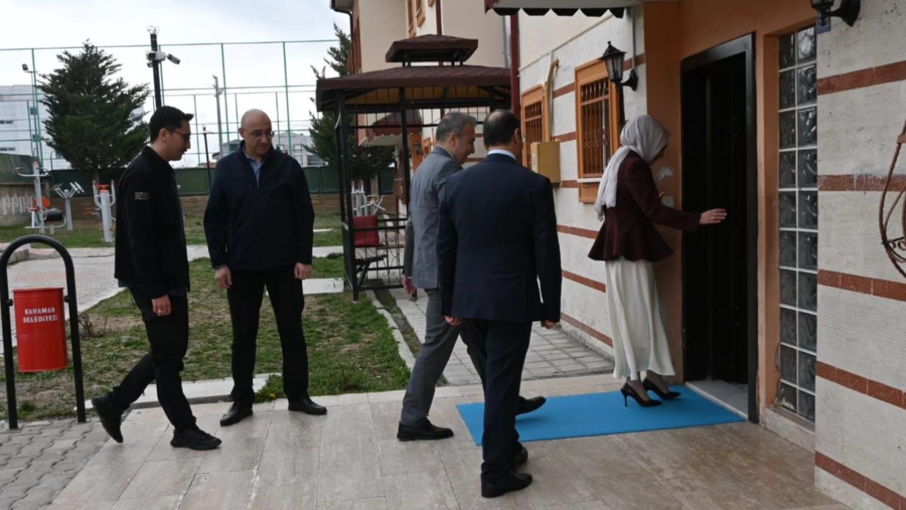 Vali Çiçek'ten Sevgi Evlerine ziyaret