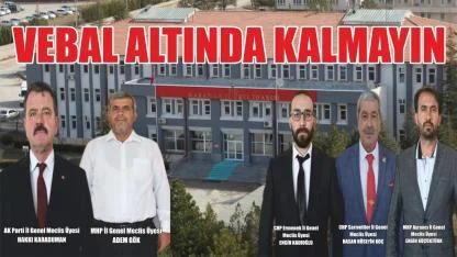 Vebal altında kalmayın