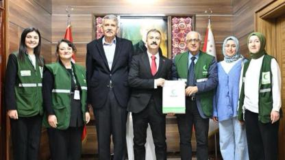 Yeşilay'dan anlamlı ziyaret