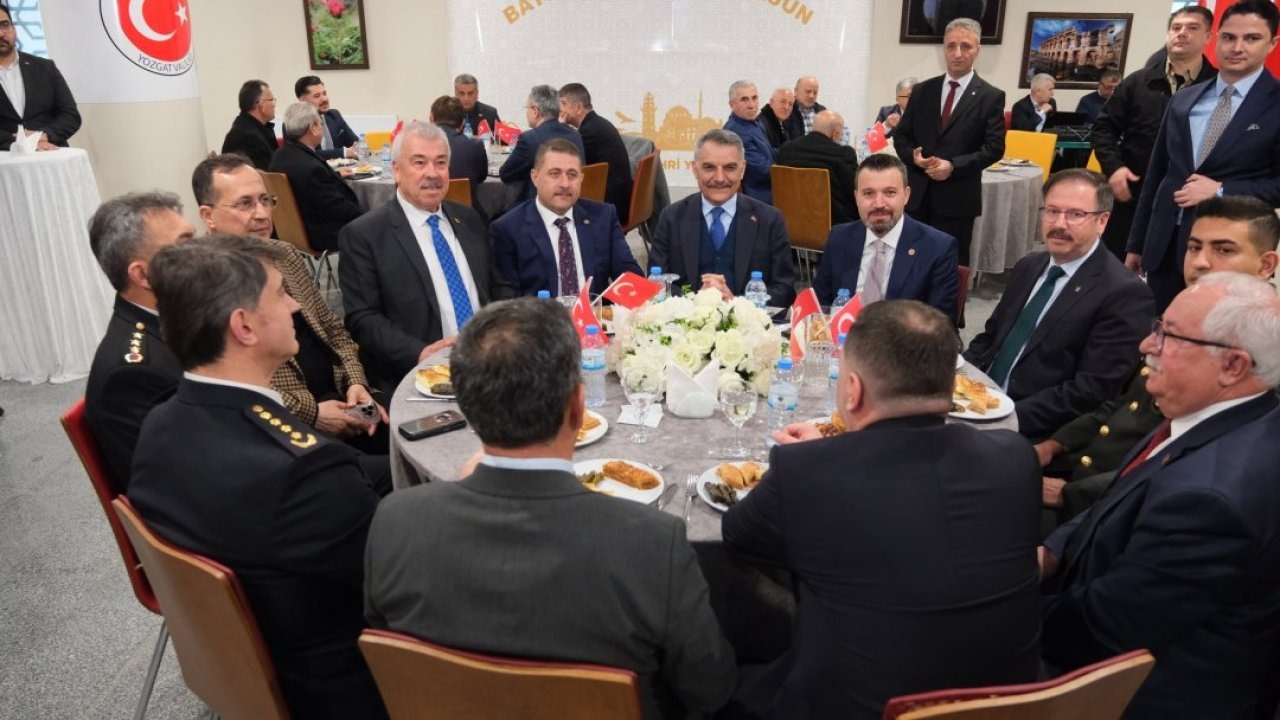 Yozgat'ta bayramlaşma programı düzenlendi