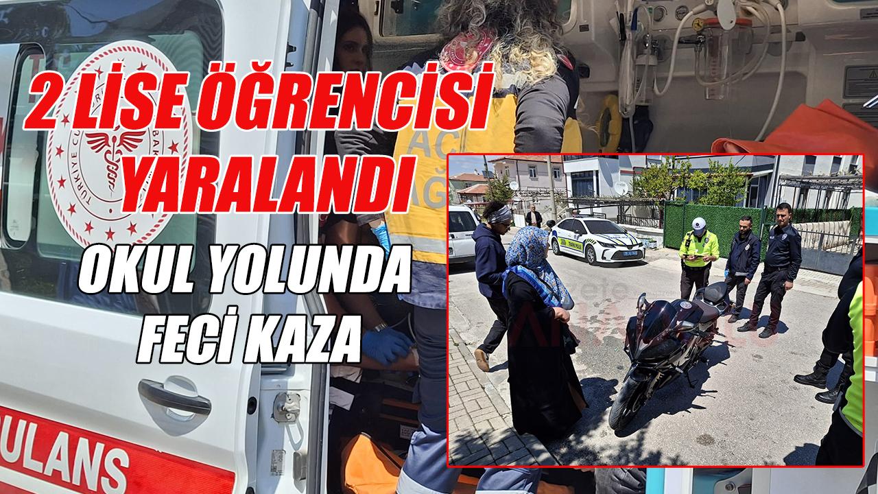 2 lise öğrencisi yaralandı