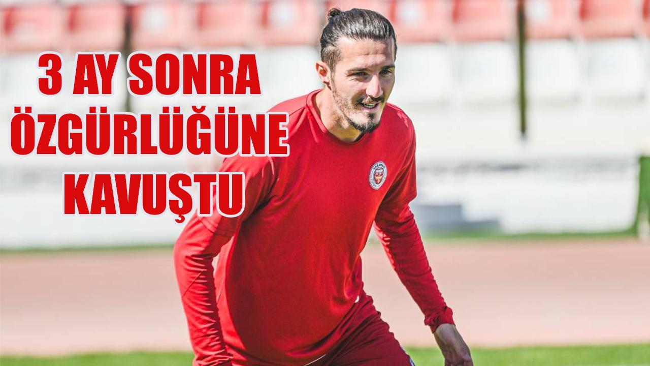 3 Ay sonra özgürlüğüne kavuştu