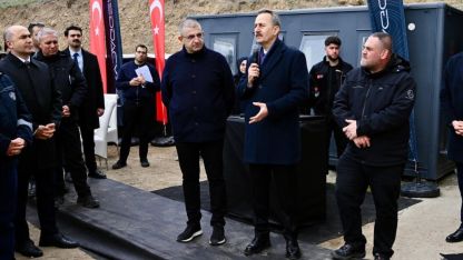 Savunma Sanayii Başkanı Haluk Görgün, Skydagger'ın gösterim faaliyetini izledi: