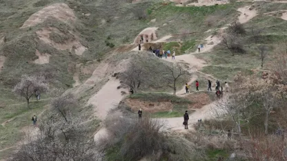 Kapadokya'nın masalsı coğrafyası film üssü oluyor