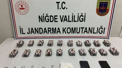 Niğde'de uyuşturucu operasyonunda 1 şüpheli yakalandı