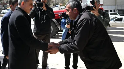 İçişleri Bakanı Çiftçi, Kırşehir'in Kaman ilçesinde ziyaretlerde bulundu