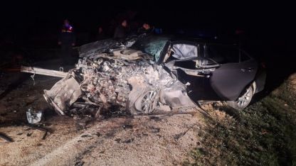 Günyüzü Kaymakamı Muhammed Raşit Kurt trafik kazasında yaralandı