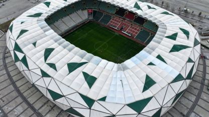 Trendyol Süper Lig statları havadan görüntülendi