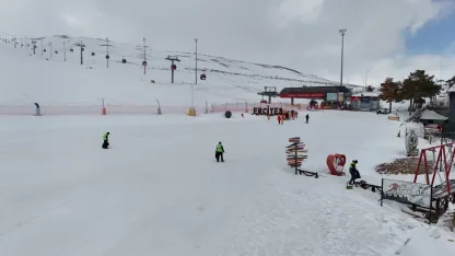 Erciyes'te temizlik çalışması yapıldı