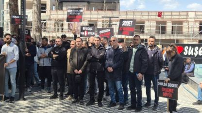 Suşehri'nde Şanlıurfa ve Kahramanmaraş'taki okul saldırıları protesto edildi