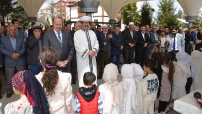 Kahramankazan'da hacı adayları kutsal topraklara uğurlandı