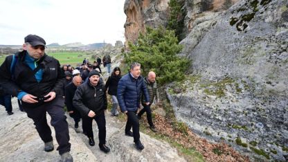 Eskişehir Valisi Yılmaz, Frig Vadisi gezisine katıldı