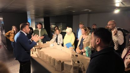 Öğretim üyeleri Kayseri'de düzenlenen geziye katıldı