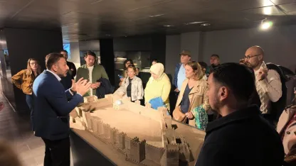 Öğretim üyeleri Kayseri'de düzenlenen geziye katıldı