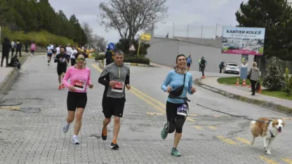 Ankara'da "Bilkent Yol Koşusu" düzenlendi