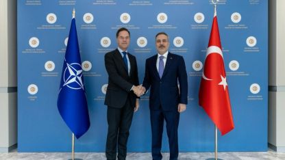 Dışişleri Bakanı Fidan, NATO Genel Sekreteri Rutte ile Ankara'da görüştü