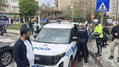 Eskişehir'de tramvayın çarptığı kadın yaralandı