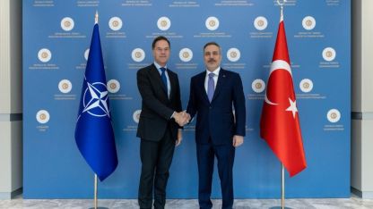 Dışişleri Bakanı Fidan, NATO Genel Sekreteri Rutte ile Ankara'da görüştü