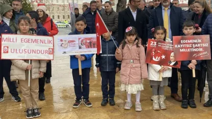 Kayseri ve çevre illerde 23 Nisan Ulusal Egemenlik ve Çocuk Bayramı kutlandı