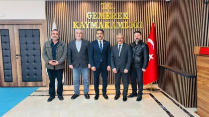 MHP Gemerek İlçe Teşkilatı, kurum ziyaretlerinde bulundu