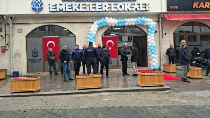 Beypazarı'nda emekliler lokali açıldı