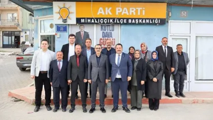 AK Parti Eskişehir Milletvekili Dönmez'den Mihalıççık ilçesine ziyaret
