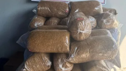 Kayseri'de 350 kilogram kaçak tütün ele geçirildi