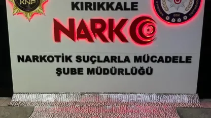 Kırıkkale'de uyuşturucu operasyonunda 2 zanlı tutuklandı