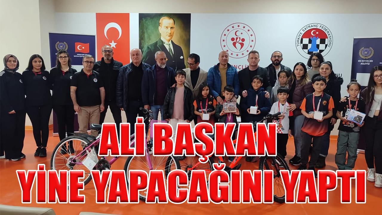 Ali Başkan yine yapacağını yaptı