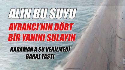 Baraj taştı - skandal iddia