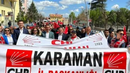 CHP Karaman'da yürüyecek