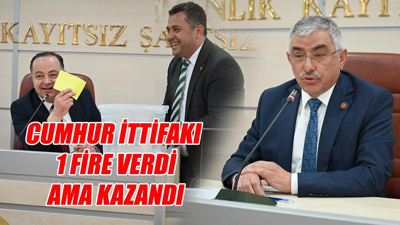 Cumhur İttifakı 1 fire verdi ama kazandı