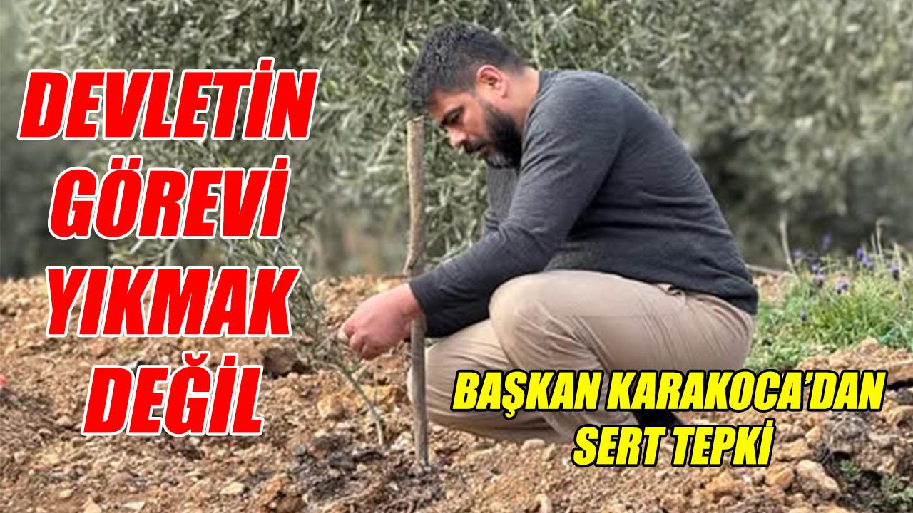 Devletin görevi yıkmak değil