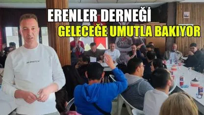 Erenler Derneği geleceğe umutla bakıyor