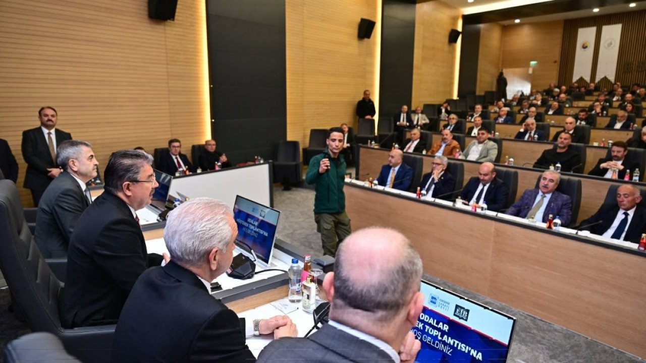 Eskişehir Valisi Yılmaz "Odalar Müşterek Toplantısı"na katıldı