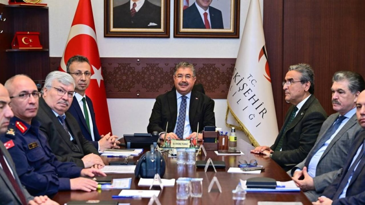 Eskişehir'de okul güvenliği toplantısı düzenlendi