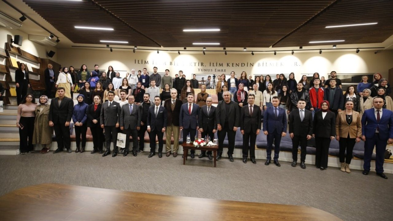 Eskişehir'de üniversite öğrencilerine "IBAN kiralama dolandırıcılığı" anlatıldı