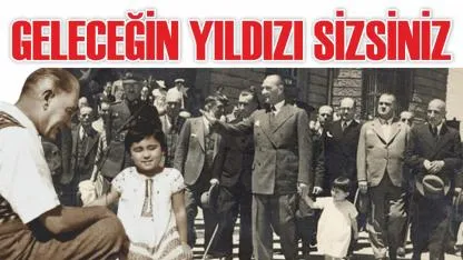 Geleceğin yıldızı sizsiniz