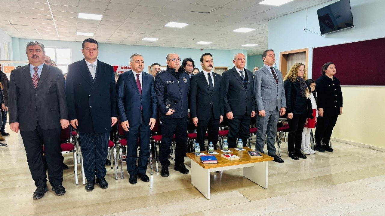 Gemerek'te Kütüphaneler Haftası dolayısıyla program düzenlendi