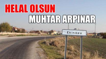 Helal olsun Muhtar Arpınar