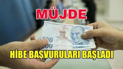 Hibe başvuruları başladı