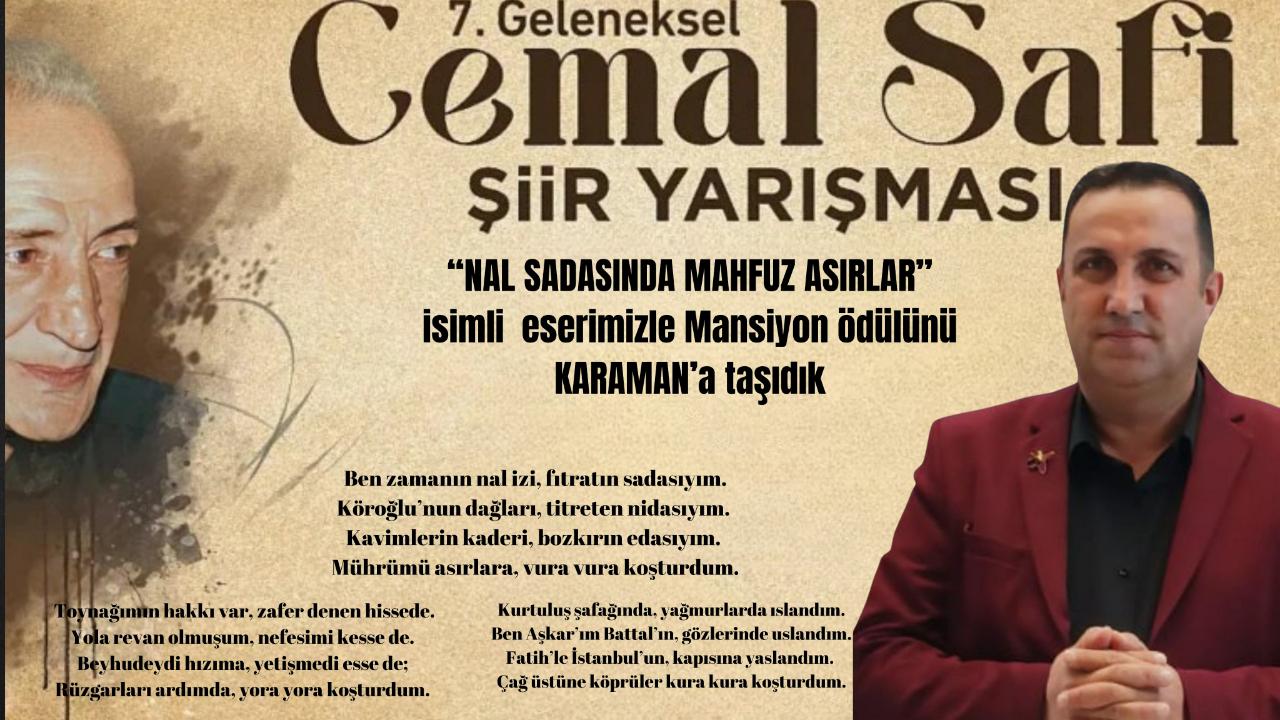 İbrahim Şaşma ödülü kaptı