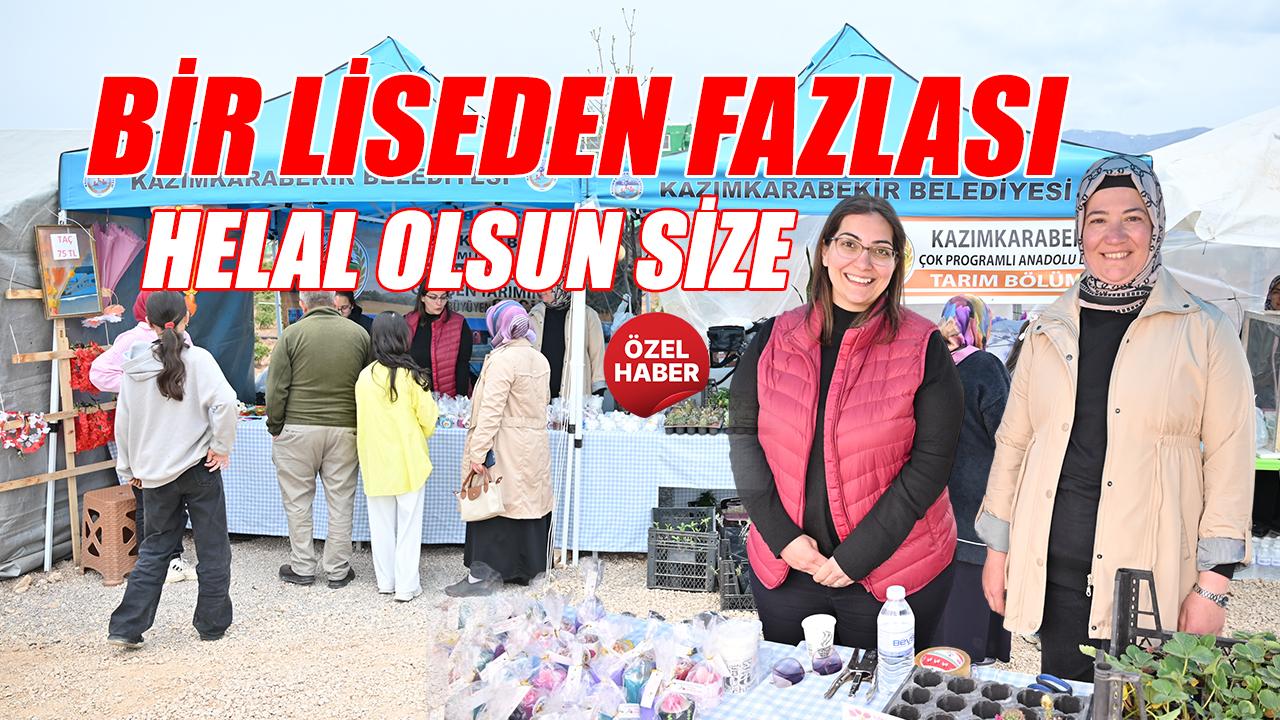 Karaman'da bir liseden fazlası - Helal olsun size