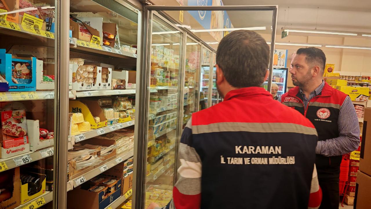 Karaman’da gıda denetimleri hız kesmiyor