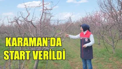 Karaman'da start verildi