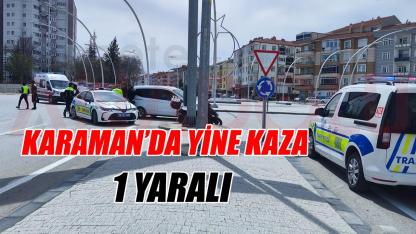 Karaman'da yine kaza - çocuk yaralandı
