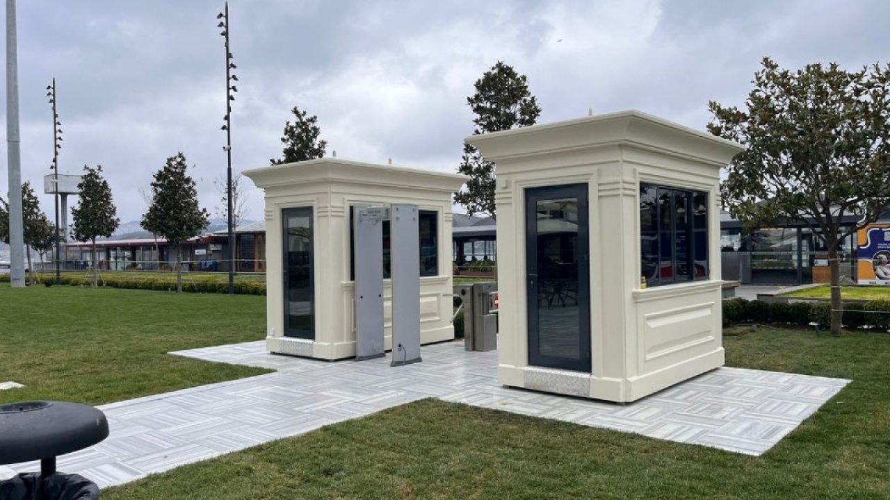 Karmod'dan eğitim kurumlarına özel güvenlik kulübesi