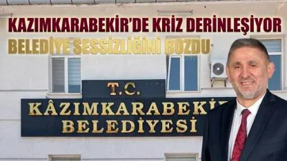 Kazımkarabekir’de kriz derinleşiyor