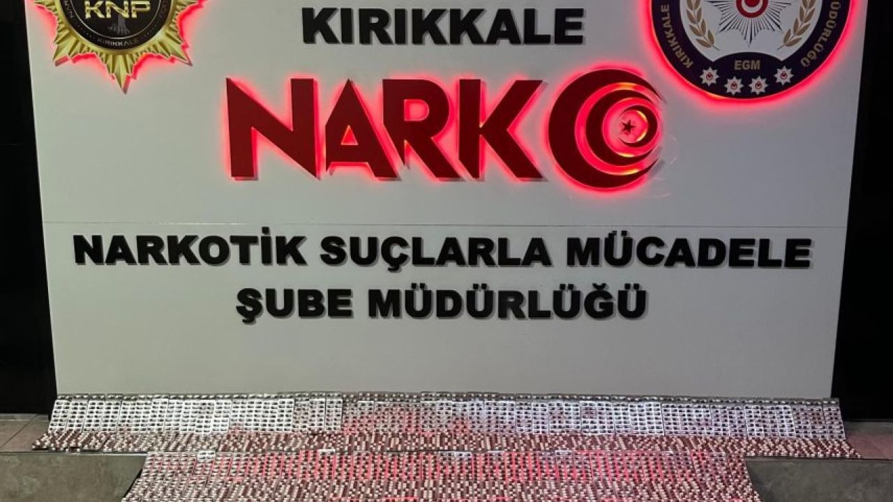 Kırıkkale'de uyuşturucu operasyonunda 2 zanlı tutuklandı