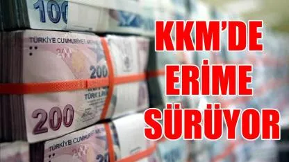 KKM'de erime sürüyor